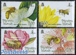 Flowers & bees 4v