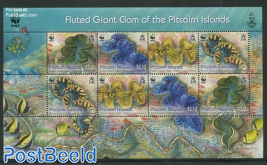 WWF, Giant Clam of the Pitcairn Islands m/s