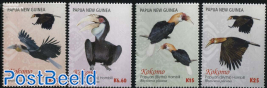 Papuan Hornbill 4v