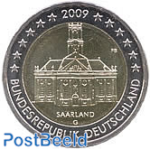 2 Euro, Germany, Saarland G (Karlsruhe)