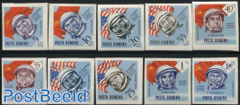 World space programme 10v imperforated