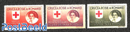 Red Cross, white paper 3v