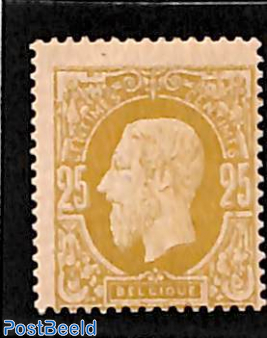 25c, King Leopold II