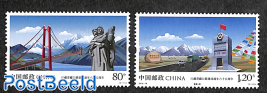 Sichuan-Tibet-Qinghai highway 2v
