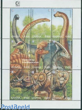 Prehistoric animals 9v m/s