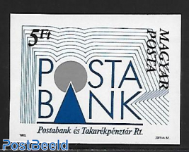 Postbank 1v imperforated