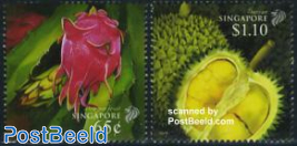 Fruits, joint issue Vietnam 2v