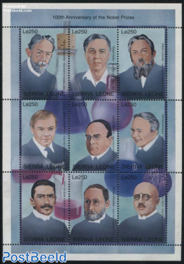 Nobel prize for chemistry 9v m/s