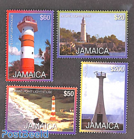 Lighthouses 4v (with year 2012 in border)