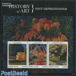 History of Art 3v m/s, Post-Impressionism