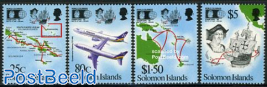 World Columbian stamp expo 4v