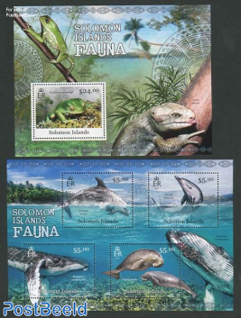Solomon Islands Fauna 2 s/s