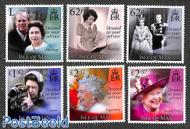 Queen Elizabeth II 95th anniversary 6v