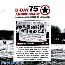 75 years D-Day s/s