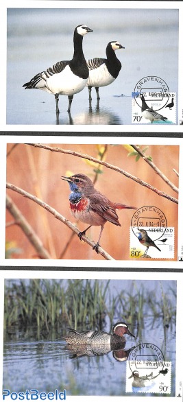 Birds 3v, Max. cards Mill set R303-305