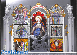 Stained glass windows of Lviv 7v m/s