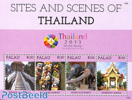 Sites and scenes of Thailand 4v m/s