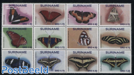 Butterflies 12v sheetlet