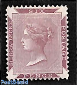Queen Victoria 1v, perf. 14