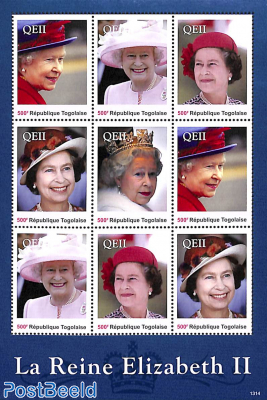 Queen Elizabeth II 9v m/s
