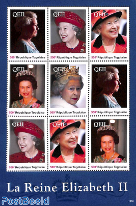 Queen Elizabeth II 9v m/s