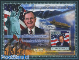 George Bush s/s (topicals on border)