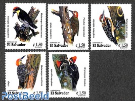 Woodpeckers 5v