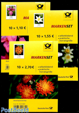 Flowers 3 booklets s-a