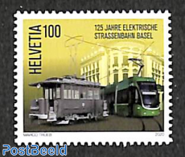 Electric tramway Basel 1v