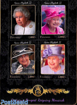 Britain's Longest Reigning Monarch 4v m/s