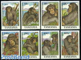 Chimpansees 8v
