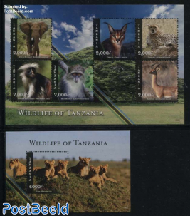 Wildlife of Tanzania 2 s/s