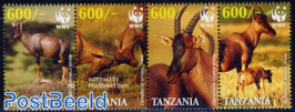 WWF, Topi Antelope 4v [:::] or [+]