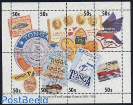Stamp centenary 8v m/s