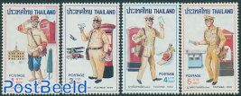 Postal uniforms 4v