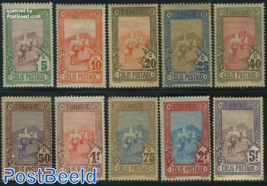 Parcel stamps 10v