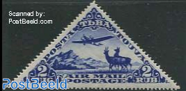Airmail, smaller format (55x27mm) 1v