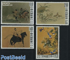 Old chinese paintings 4v