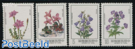 Mountain flowers 4v