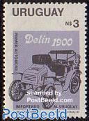 First automobile in Ururguay (Delin 1900) 1v