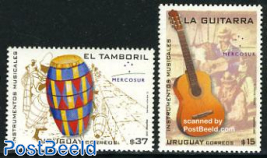 Mercosur, music instruments 2v