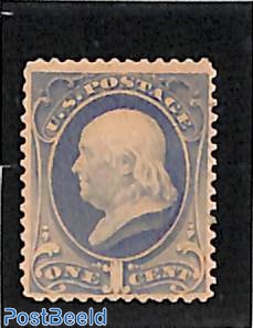 1c, Stamp out of set