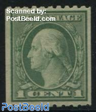 1c, Perf. 10 horizontal, Stamp out of set