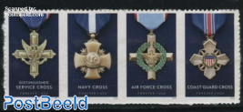 Service Cross Medals 4v s-a