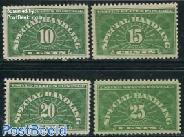 Parcel Stamps 4v