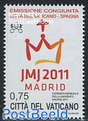 World Youth day Madrid 1v, joint issue Spain