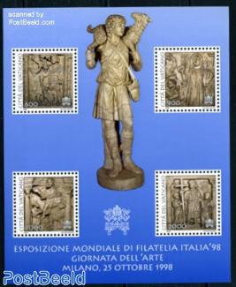 Stamp exposition Italia s/s