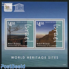Mayreau, World heritage sites 2v m/s
