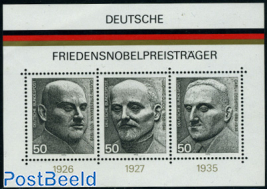 Peace Nobel prize winners s/s