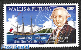 250th anniversary of the discovery of Wallis 1v